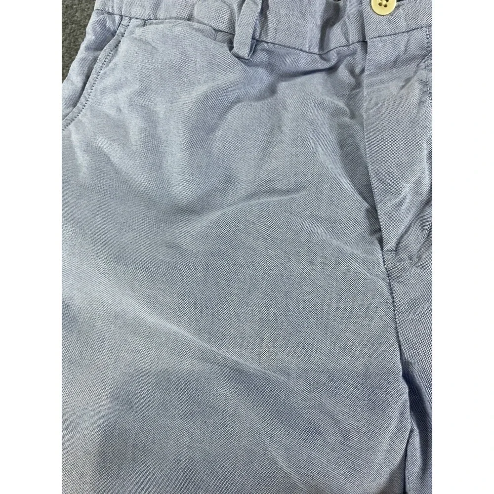 Polo Ralph Lauren Shorts Men's 34 Light Blue Chino Flat Front Classic Fit Casual